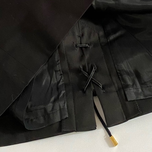 ESCADA Escada Skirt Black Pencil Cotton Skirt NWOT size Large size 44 - Picture 4 of 15